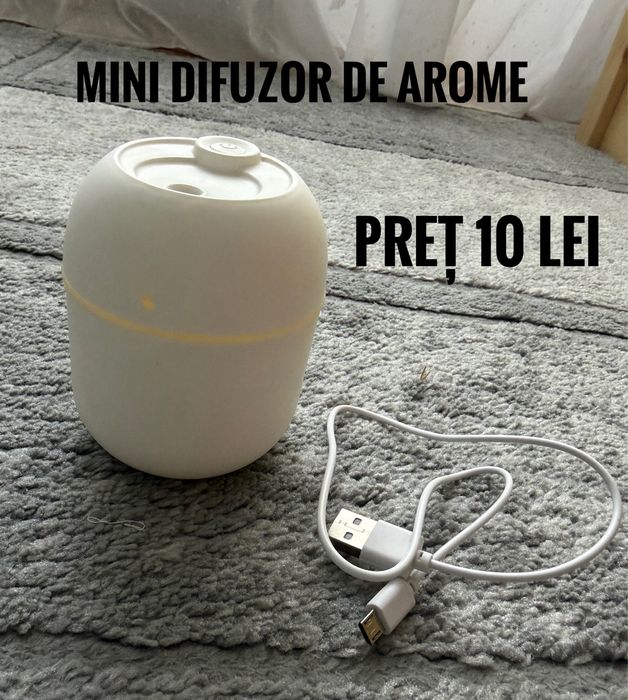 Mini difuzor de arome - umidificator