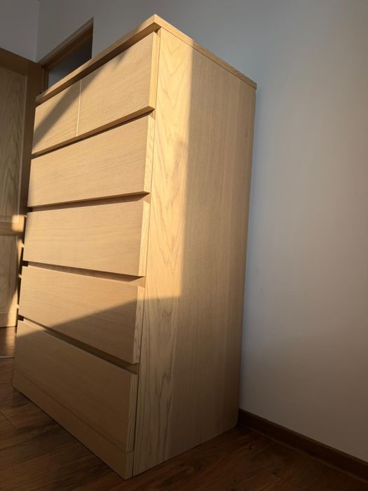 Comoda Ikea Malm cu 6 sertare stare impecabila