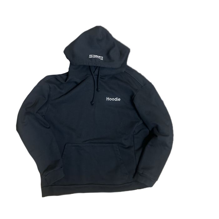 Vetements hoodie (hoodie)
