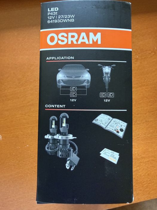 LED OSRAM, Night breaker H4. Оригинални!