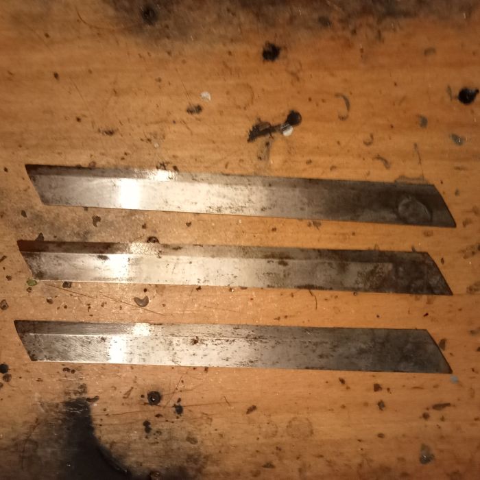 3 buc cuțite Gilău, abrict 360/3,5 cm