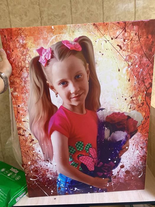 Портреты на холсте. Универсальный подарок