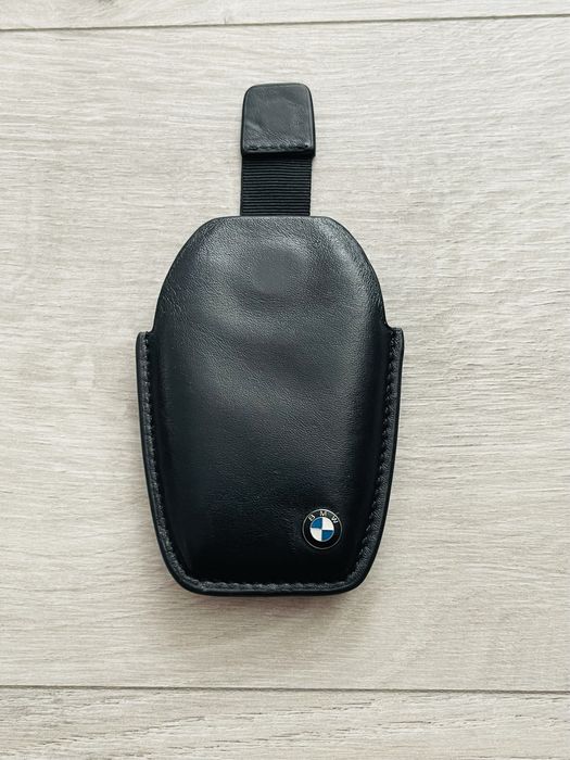Оригинален кожен калъф за дигитален ключ за BMW