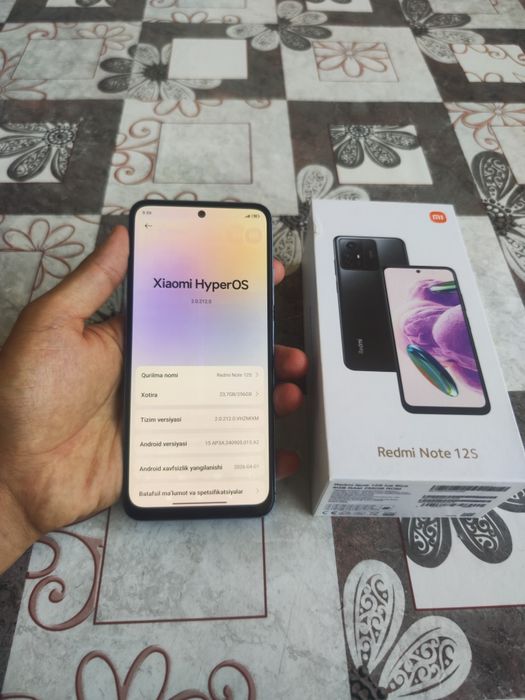 Redmi note 12 s (8+4/256 gb)