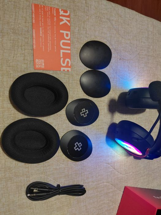 Casti gaming wireless QwertyKey Pulse,
