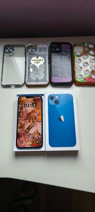 iPhone 13 Blue, 128 GB, Отлично състояние