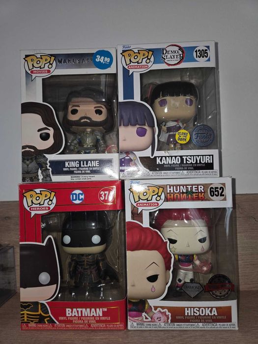 Funko Pop фигурки - Demon Slayer, HxH, Batman, Warcraft