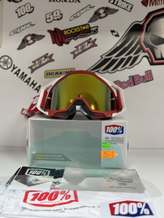 Очила за колоездене и мотокрос 100%