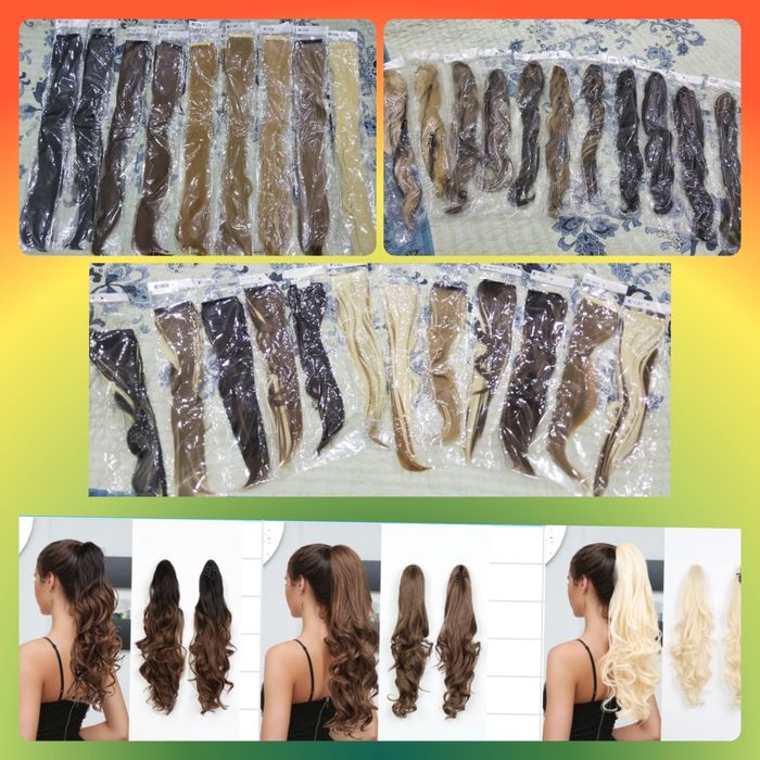 СКИДКИ  сентябрЬ на накладные хвосты. Парики в наличии.