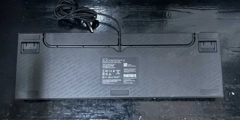 Razer BlackWidow V4 X Fortnite Edition Mechanical Gaming Keyboard (US Layout) Razer Yellow Switches