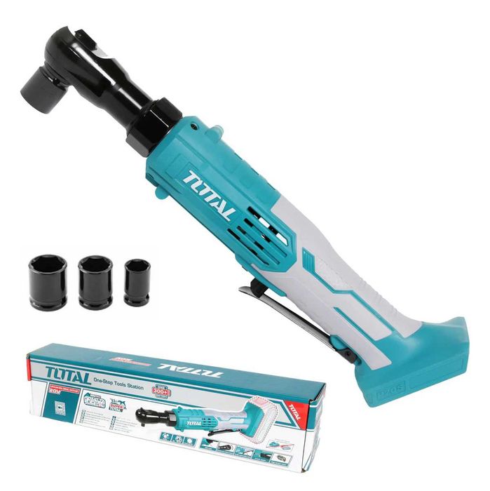TOTAL - KIT scule pe acumulator 20v impact si clichet