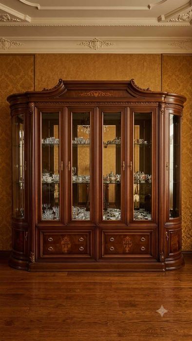 Продается классическая сервант-горка (сервант, витрина)
