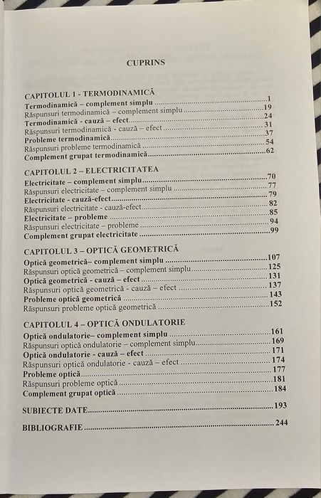 Teste admitere fizică 2021, editura Carol Davila
