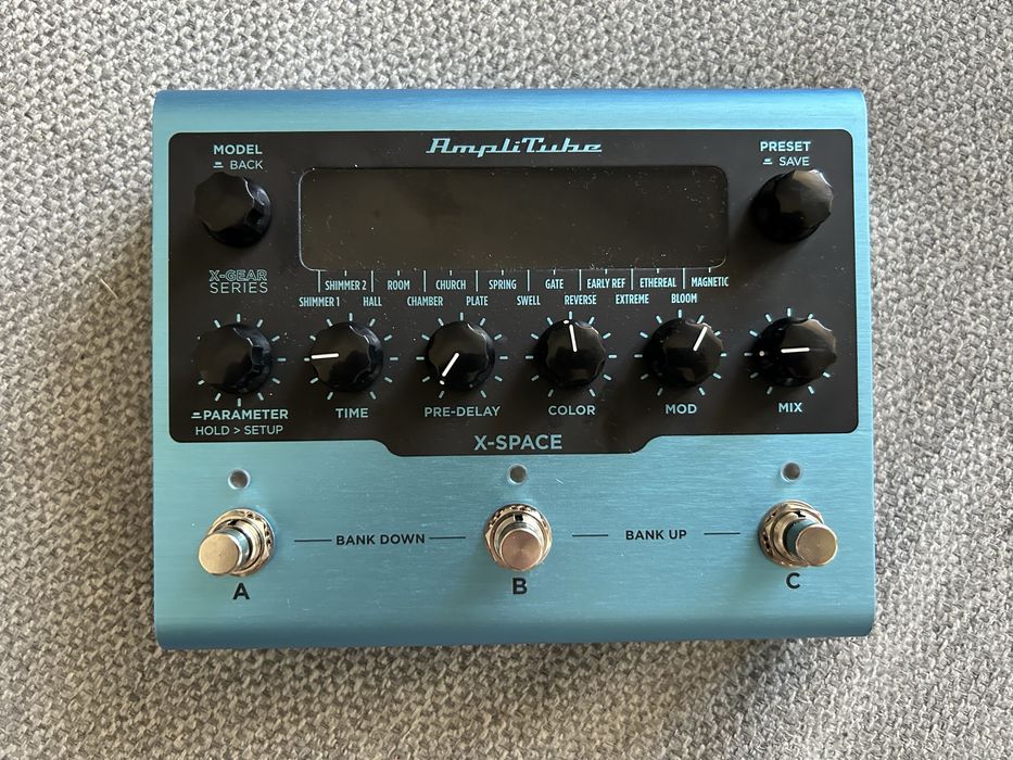 Педаль Ревербирации X - SPACE  ample tube