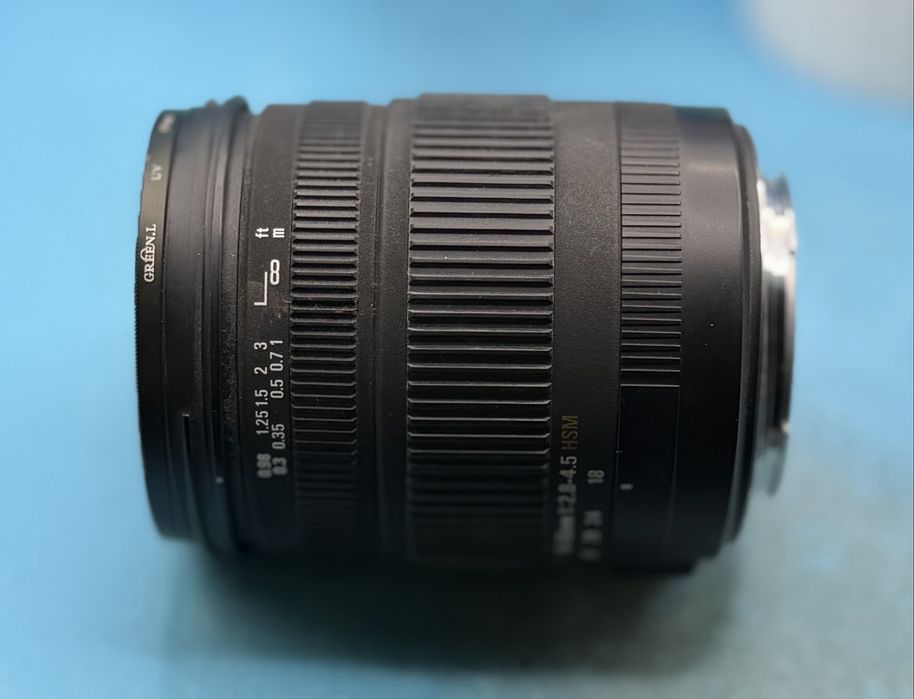 Обектив Sigma 18-50mm F2.8-4.5 DC OS HSM за Canon EF – APS-C, Optical Stabilizer