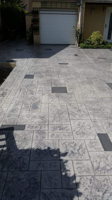 Beton amprentat periat