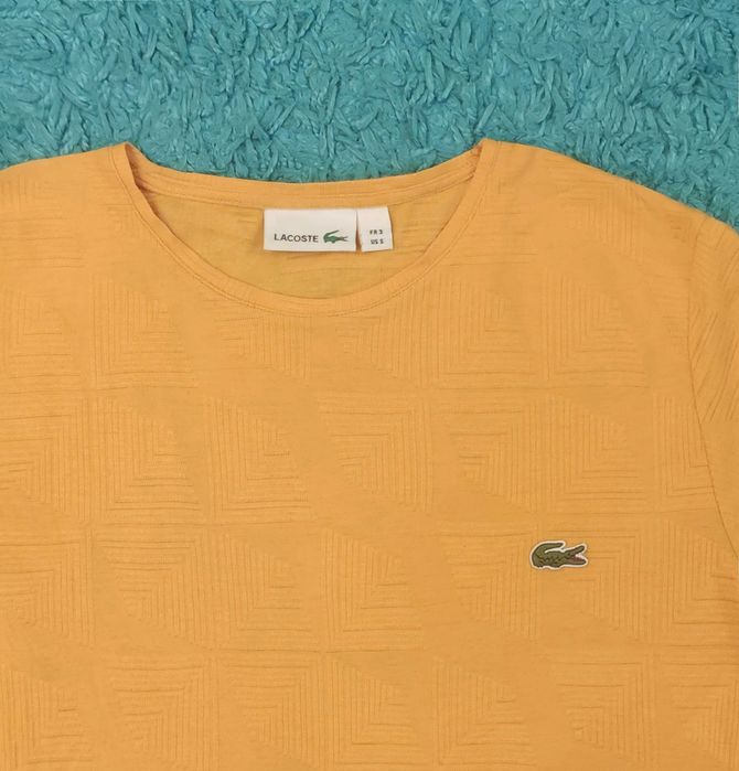 Tricou Lacoste Galben S