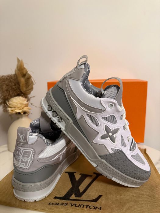 Adidasi/Papuci L O U I S V U I T T O N Skate White