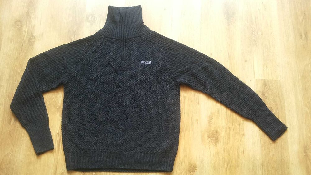 Bergans of NORWAY ULRIKEN JUMPER 100% Merino Wool размер L блуза 100% Мерино вълна - 2529