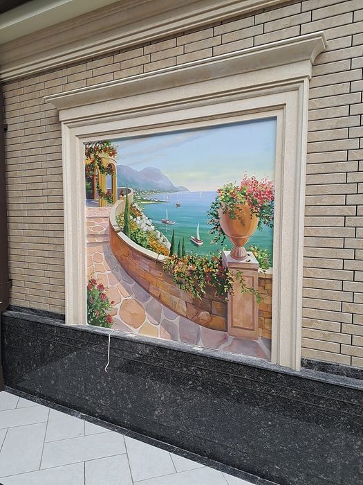 Профессиональные художники.Роспись стен,потолков, интерьера