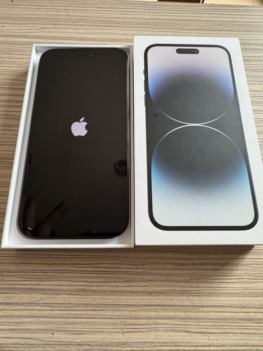 iPhone 14 Pro Max Space Black 128GB - Full box -ca Nou