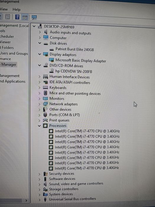 Desktop Hp Prodesk 600 G2 SFF I3 I5 sau I7 8 giga ram