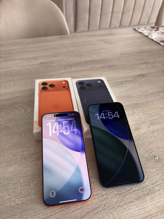 Iphone 17 Pro Max Blue / Orange