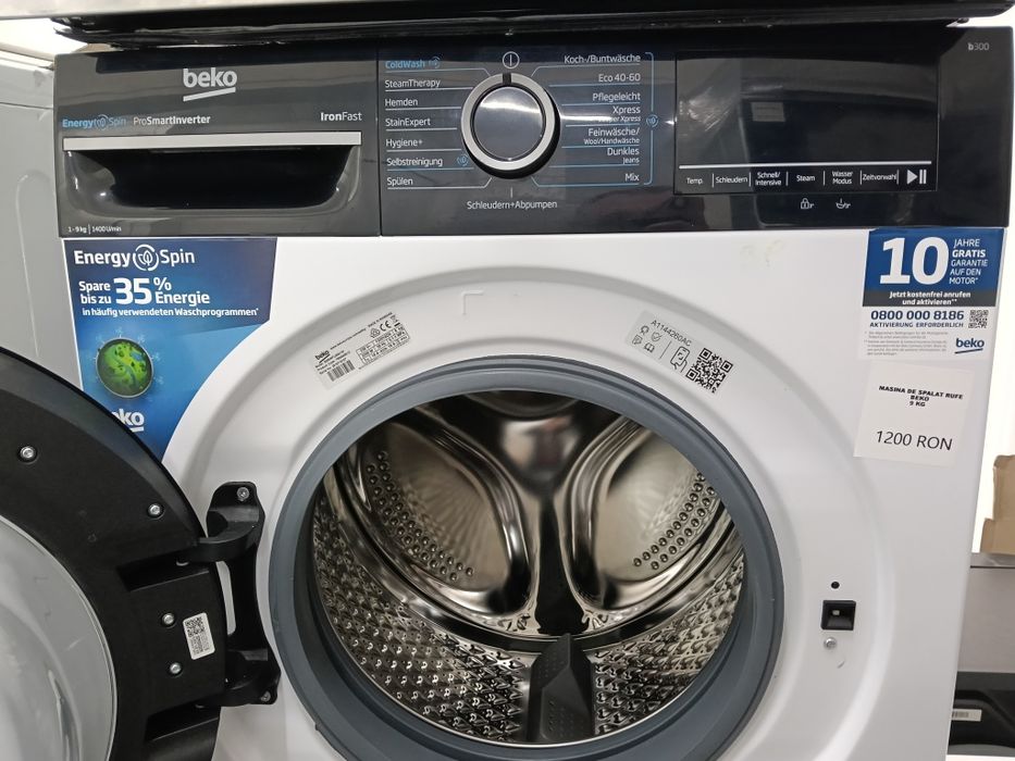 Mașină de spălat rufe Beko 9 kg