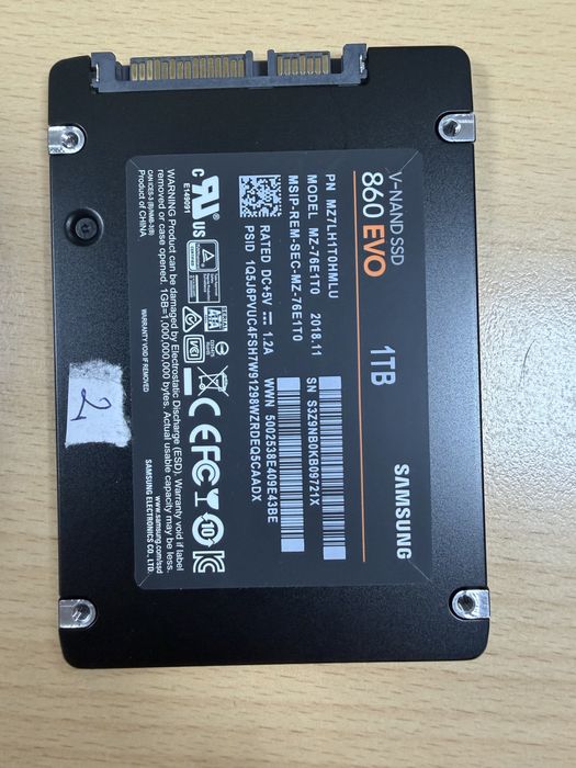 SSD Samsung 860 EVO - 1TB