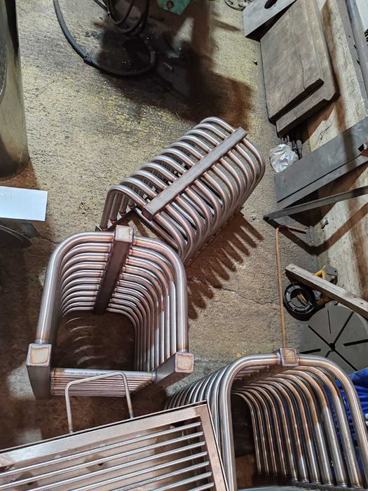 cazan incalzire/serpentina/registru centrala soba 700x400x400 INOX