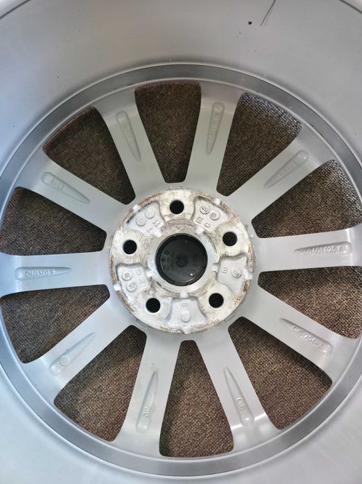 4 Jante Aliaj 5x112 17'' 6J ET 48 - OEM VW Golf 5 6 7 Caddy T-Roc / Skoda Octavia Karoq