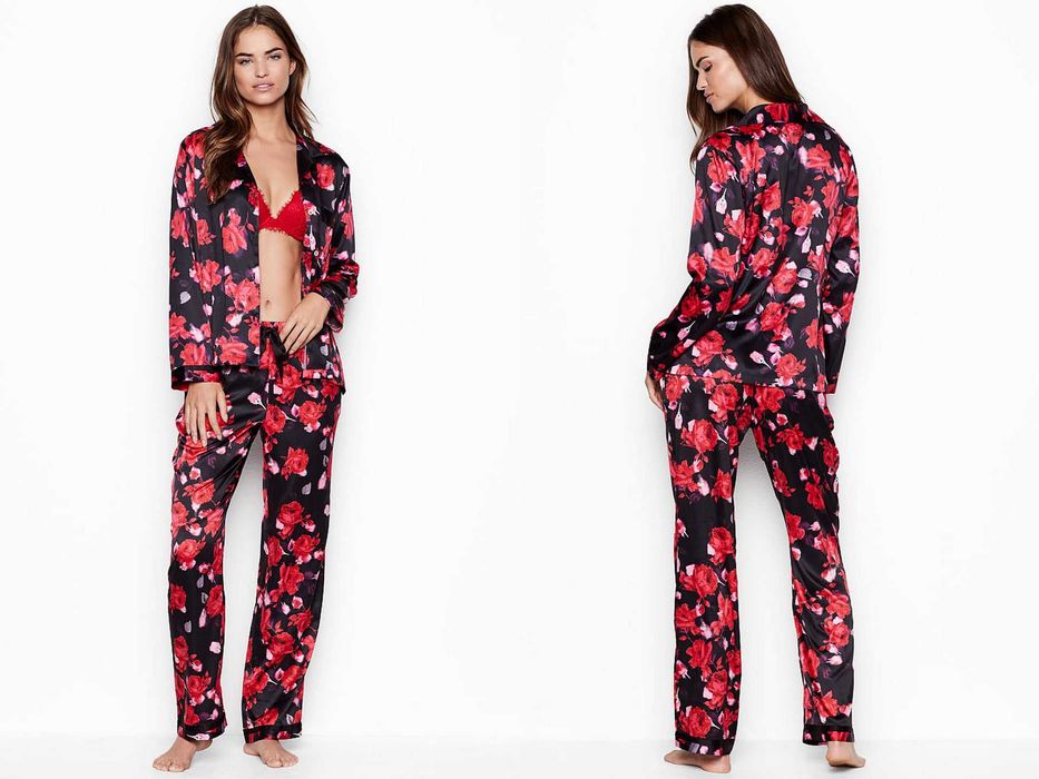 NOU! Pijamale din satin Victoria's Secret marimea M