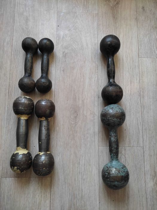 Продам советские гантели