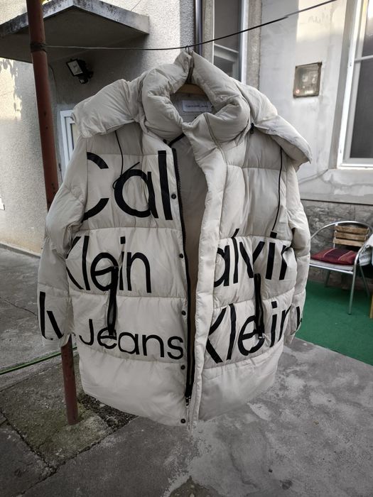 Geacă puf Calvin Klein lungă