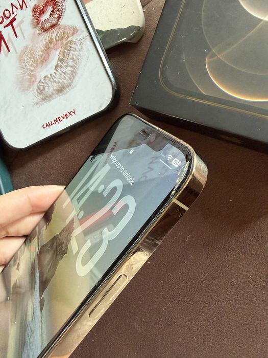iPhone 12 Pro Max 256GB Gold / Full Set + Кейсове