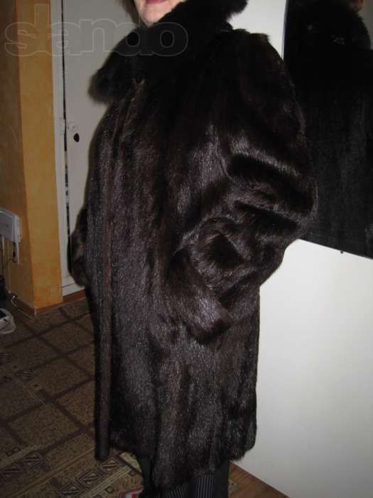 Красивая шуба. Норка/хорек
