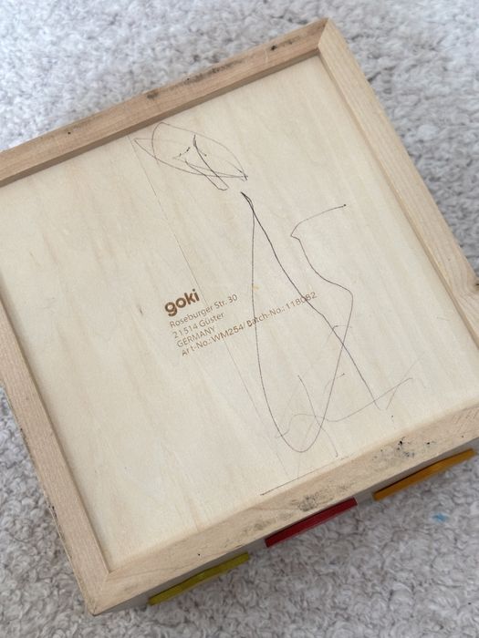 Дървен сортер Goki