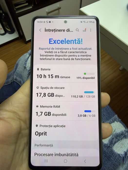 Vand Samsung FE 20 128GB