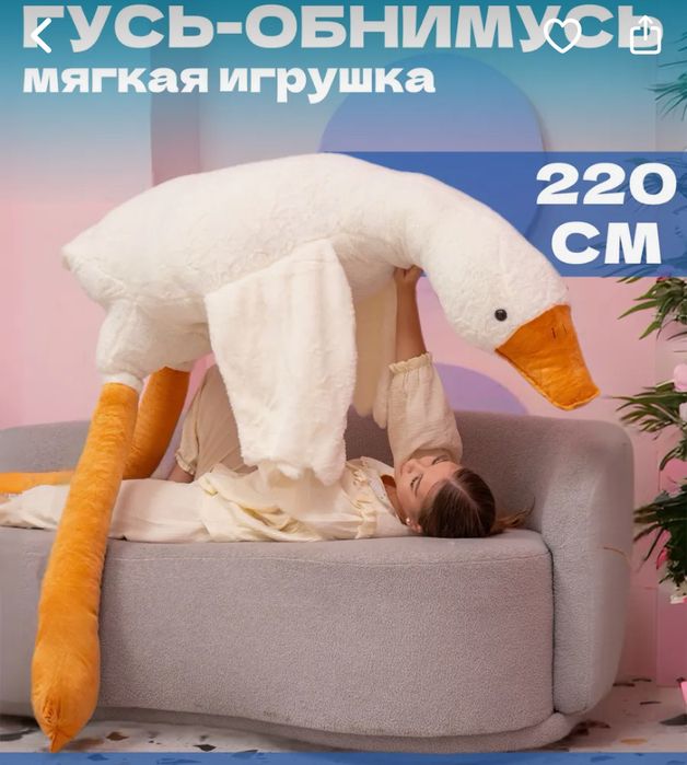 Продам гусь обнимусь