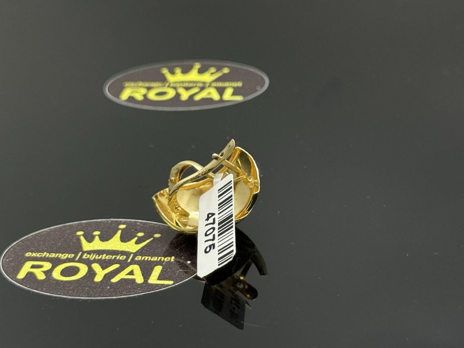 Bijuteria  ROYAL : Cercei AUR 14K / 2.81 GR
