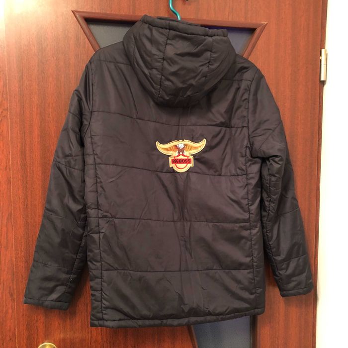 Geaca / Haina pufoasa, copii, cu dino, marimea 158