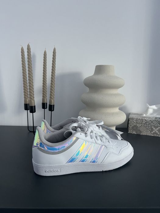 Sneakers Adidas Hoops 4.0 alb