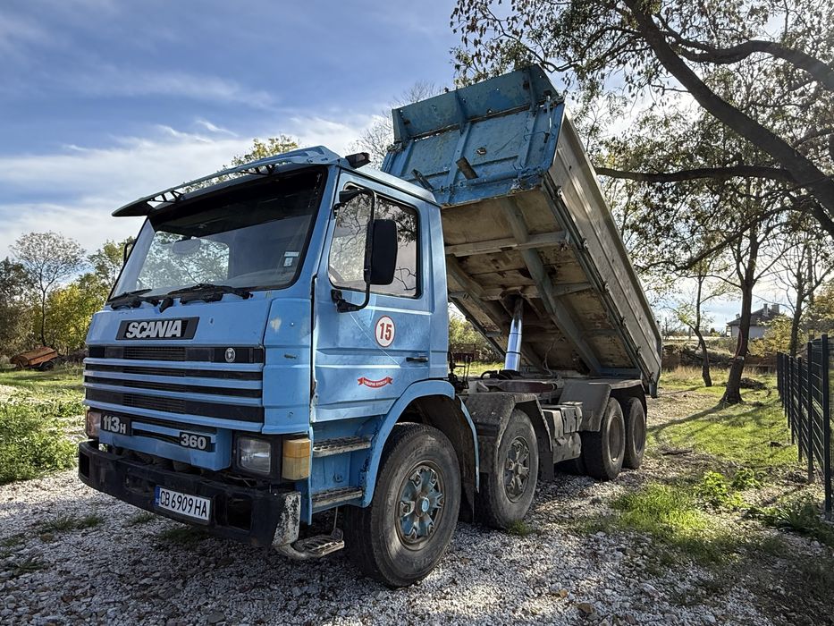 Тристранен самосвал Scania 113 H 360