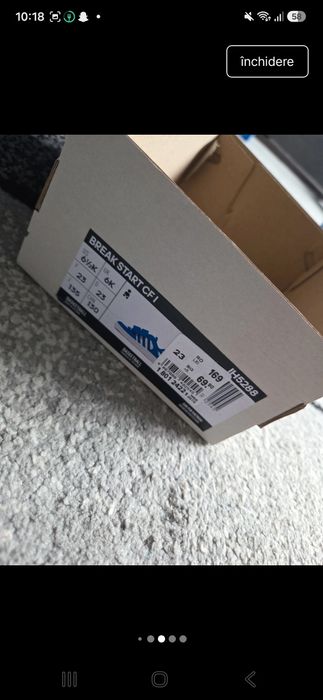 Adidași 23 cm albaștri