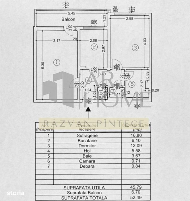 Apartament 2 camere decomandat Vest Kaufland Ploiesti — fotografia 3