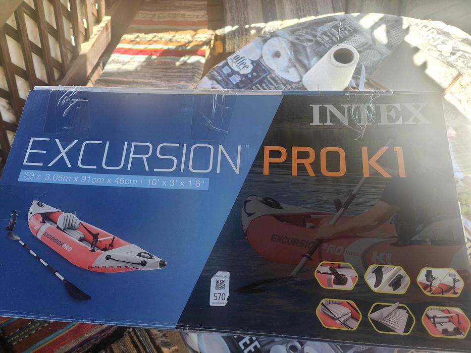 Едноместен надуваем каяк