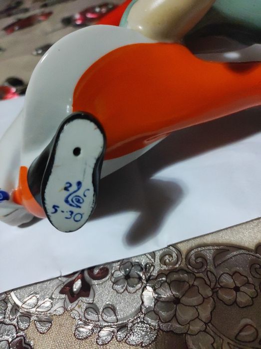 Статуэтка Русский перепляс, СССР, фарфор