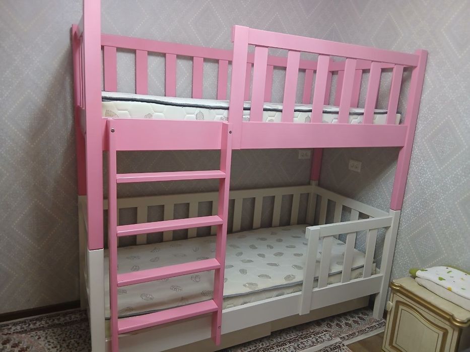 2 qavatli bolalar divani