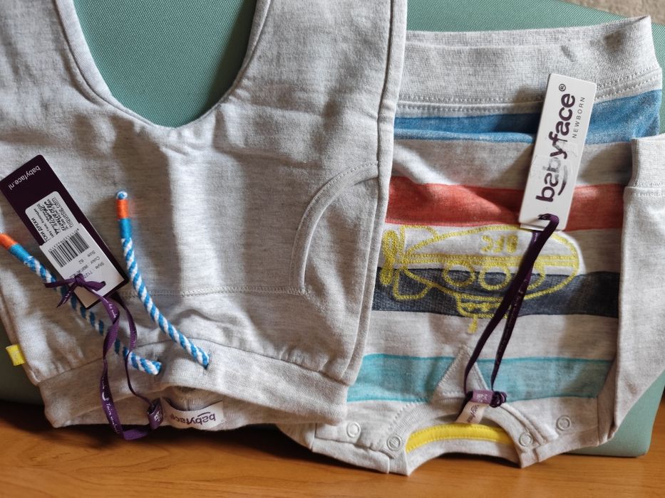 Екип/сет/комплект за бебе 62 р-р