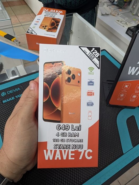 Blackview Wave 7C, 4/128 GB, Sigilat, Garanție